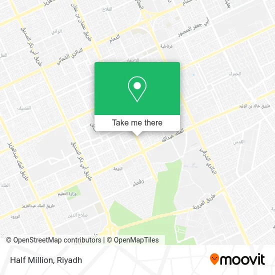 Half Million map