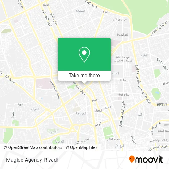 Magico Agency map