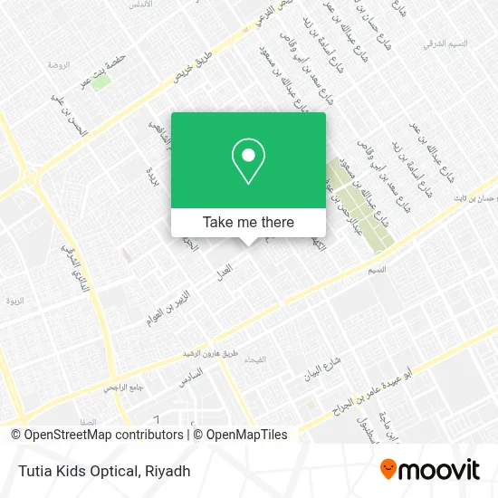 Tutia Kids Optical map