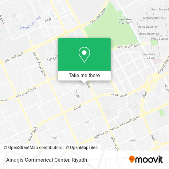 Alnarjis Commerical Center map