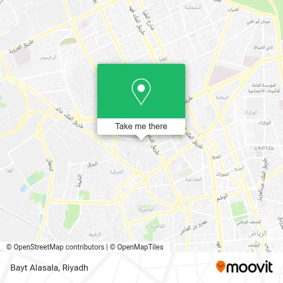 Bayt Alasala map