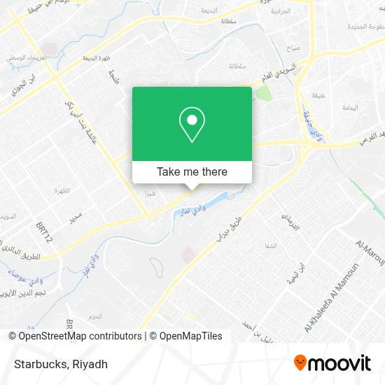 Starbucks map