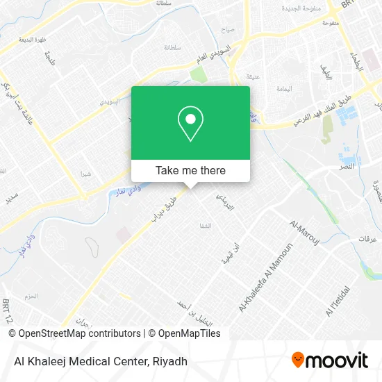 Al Khaleej Medical Center map