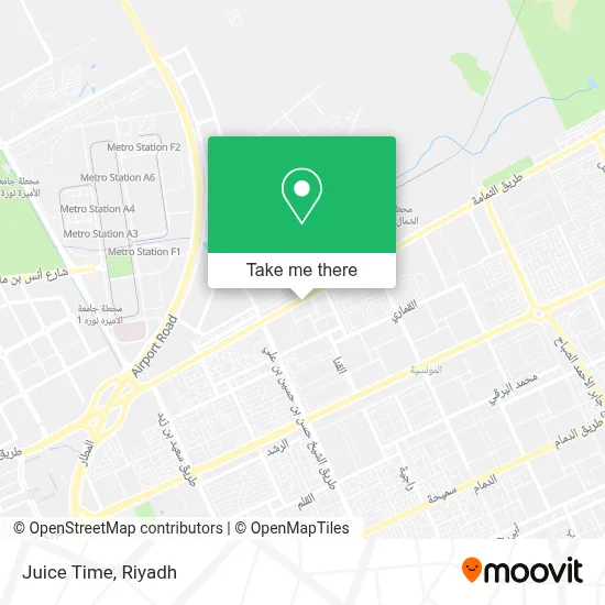 Juice Time map