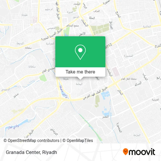 Granada Center map