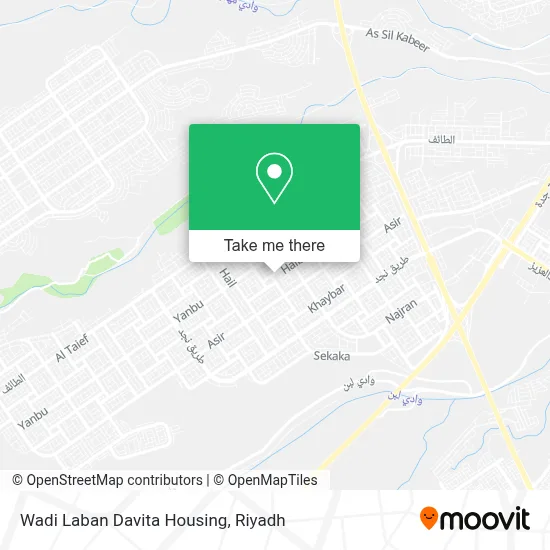 Wadi Laban Davita Housing map