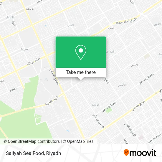 Saliyah Sea Food map