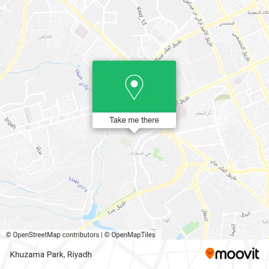 Khuzama Park map
