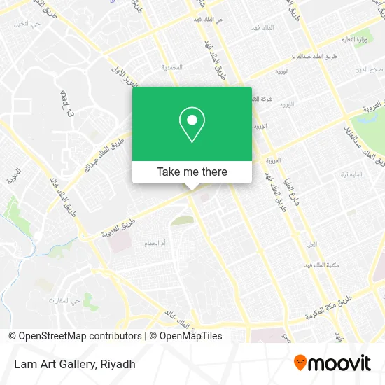 Lam Art Gallery map
