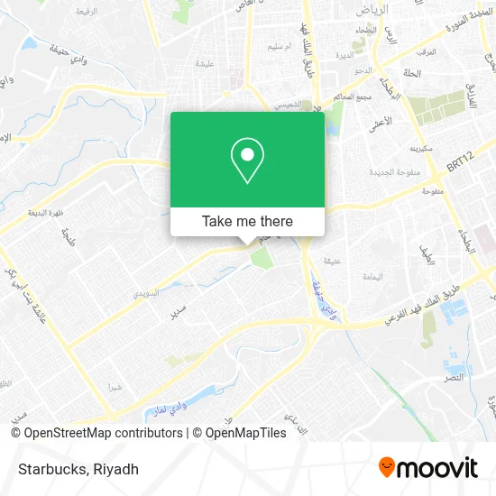 Starbucks map