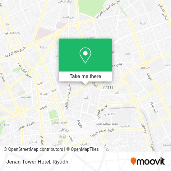 Jenan Tower Hotel map