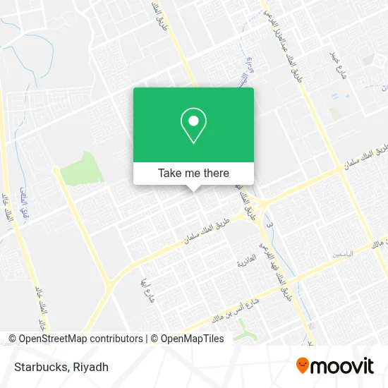 Starbucks map