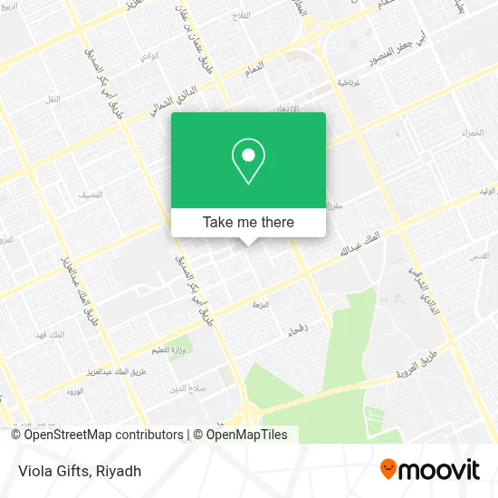 Viola Gifts map