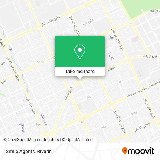 Smile Agents map