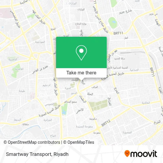 Smartway Transport map