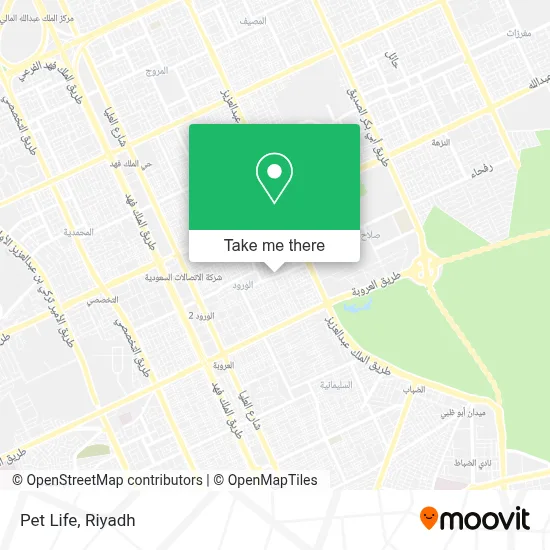 Pet Life map