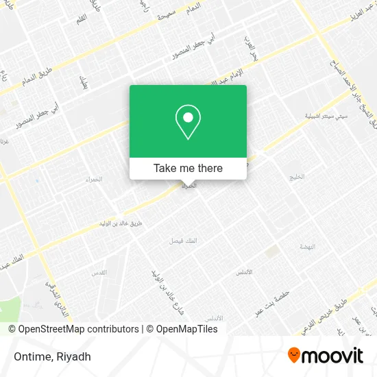 Ontime map