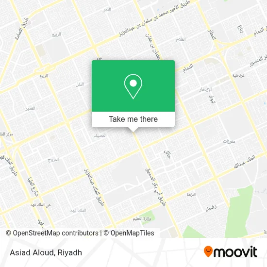 Asiad Aloud map