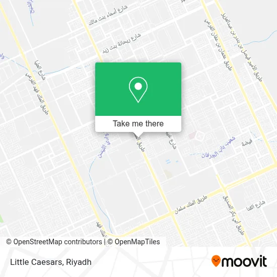 Little Caesars map