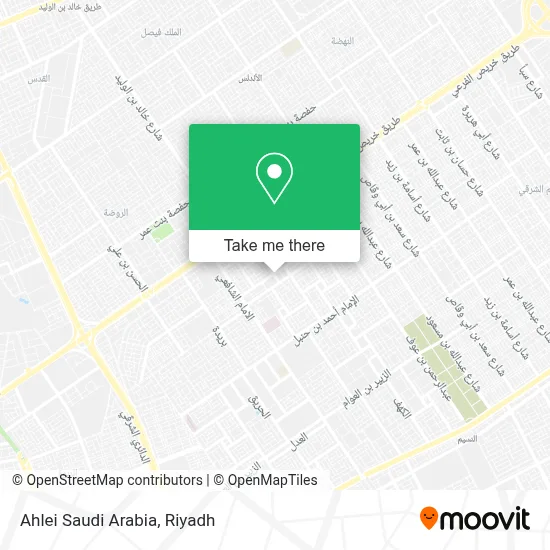 Ahlei Saudi Arabia map