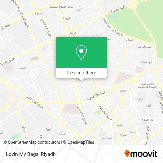 Lovin My Bags map