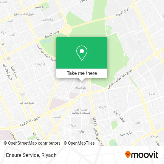 Ensure Service map