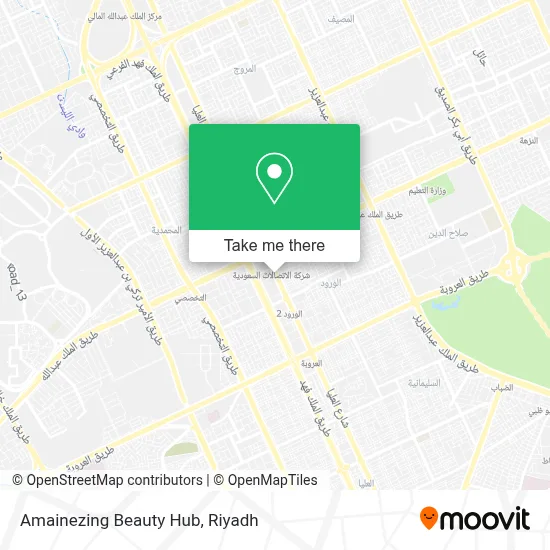 Amainezing Beauty Hub map