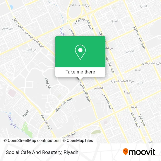 Social Cafe And Roastery map