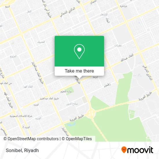 Sonibel map
