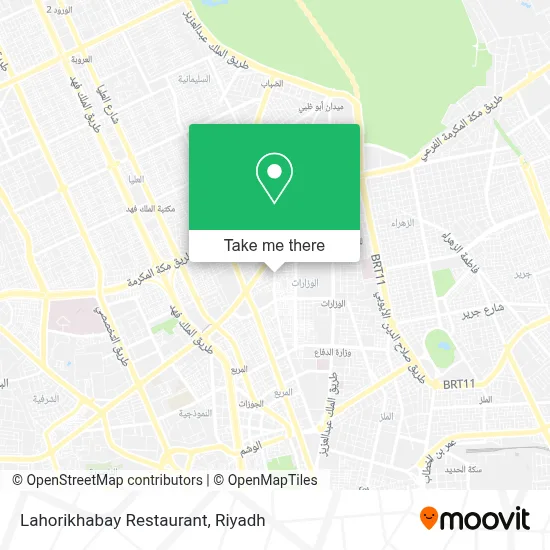 Lahorikhabay Restaurant map
