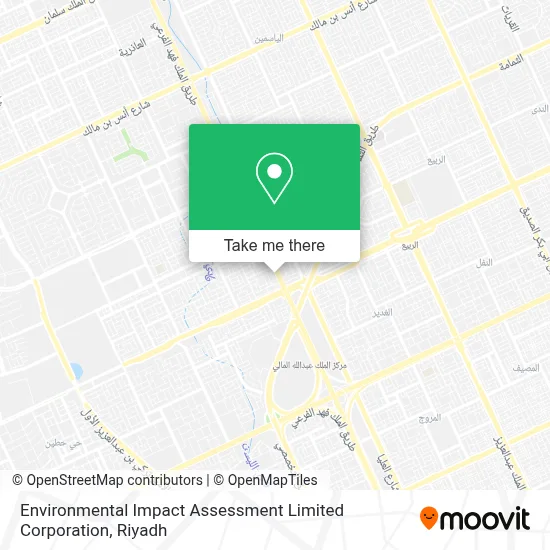 Environmental Impact Assessment Limited Corporation map
