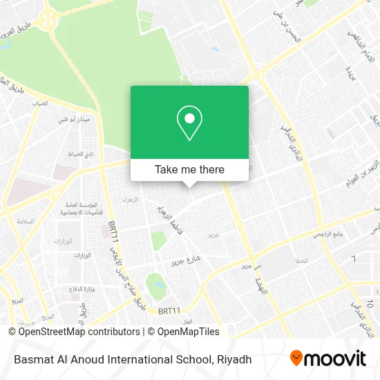 Basmat Al Anoud International School map