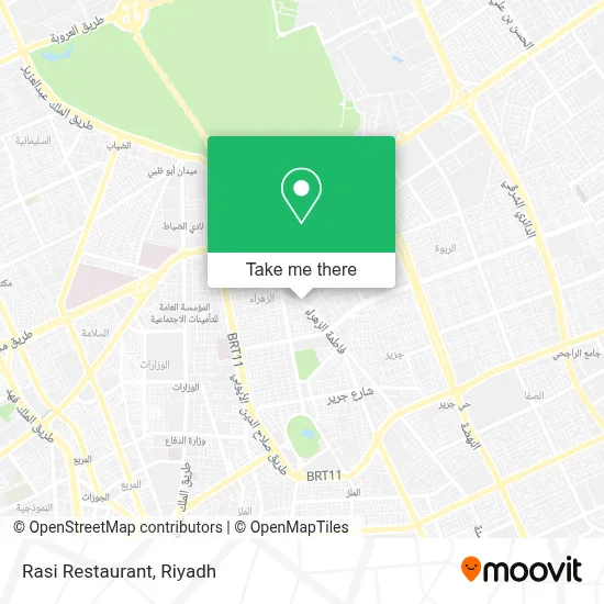 Rasi Restaurant map