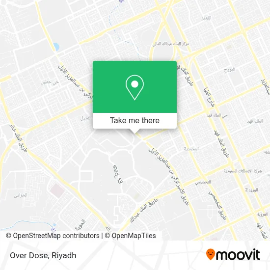 Over Dose map