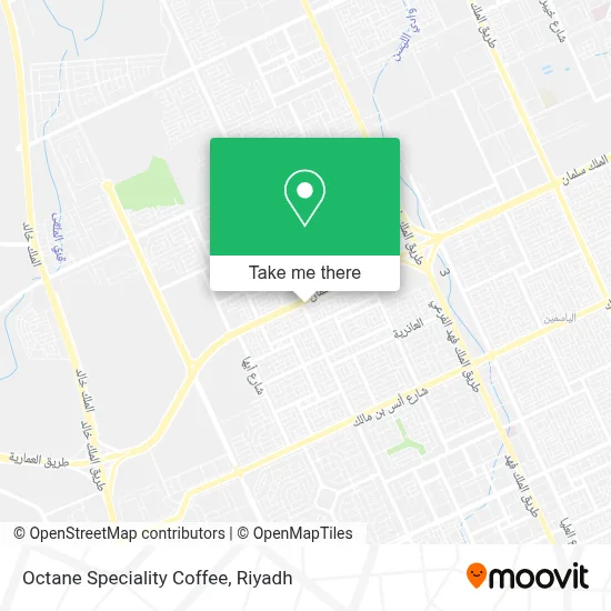 Octane Speciality Coffee map
