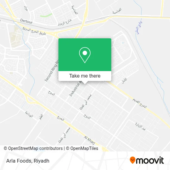 Arla Foods map