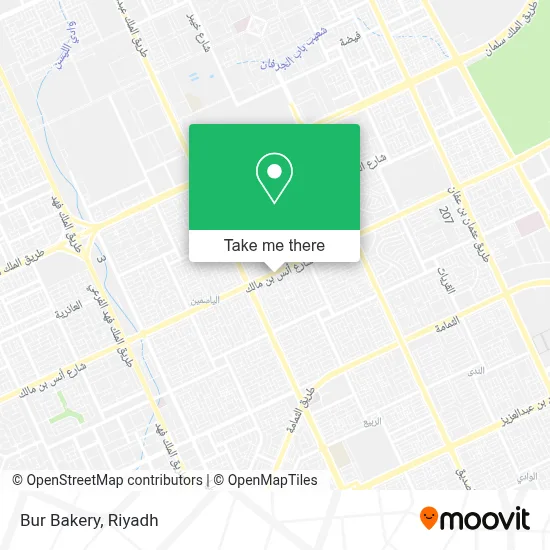 Bur Bakery map