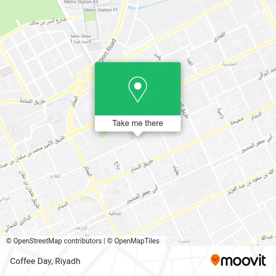 Coffee Day map