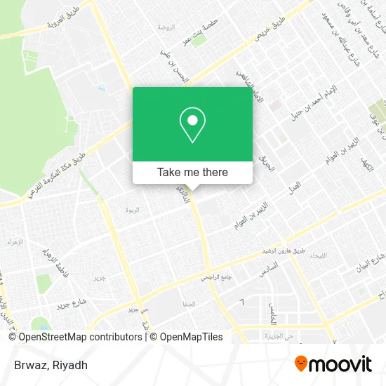 Brwaz map