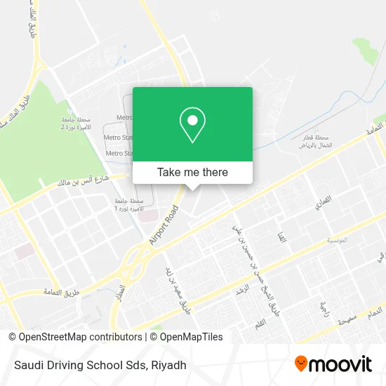 Saudi Driving School Sds map