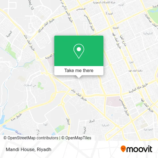 Mandi House map