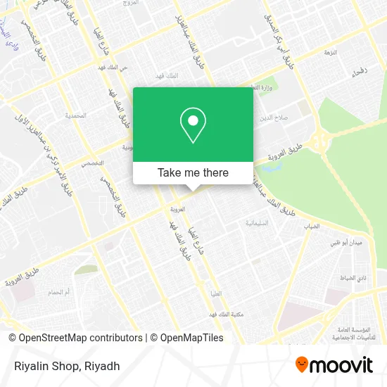 Riyalin Shop map