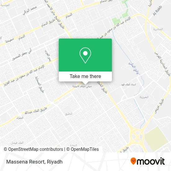 Massena Resort map