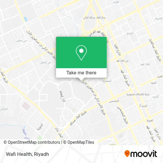 Wafi Health map