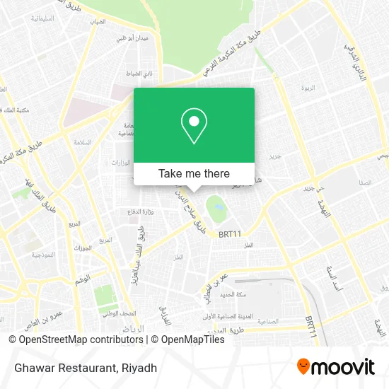 Ghawar Restaurant map