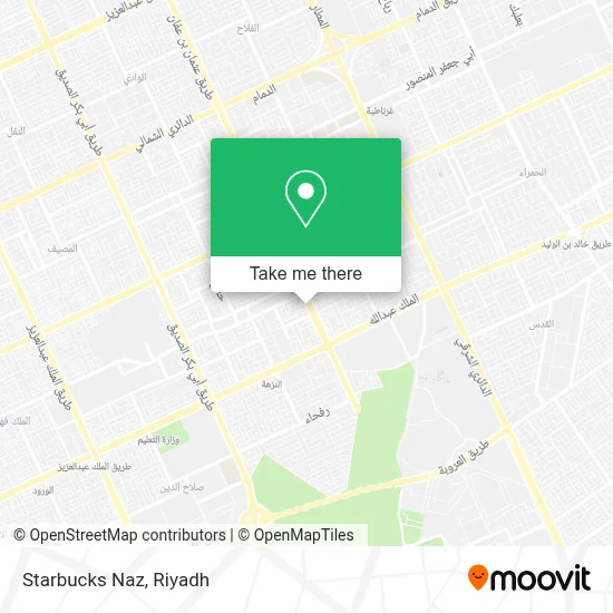 Starbucks Naz map