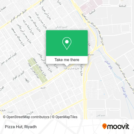 Pizza Hut map