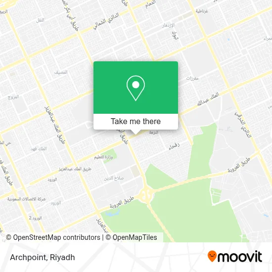 Archpoint map