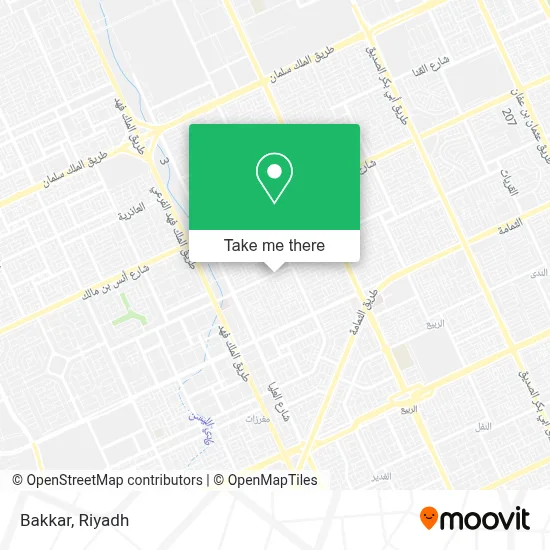 Bakkar map