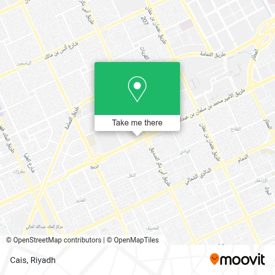 Cais map